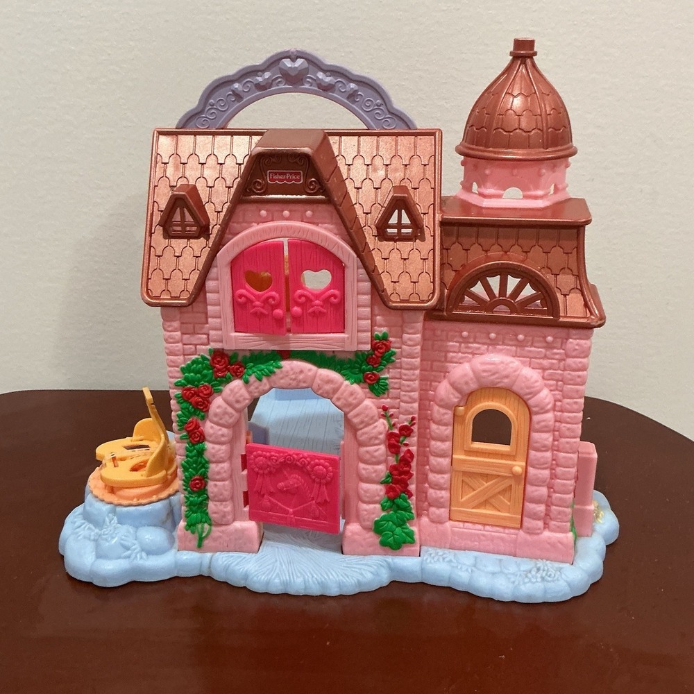 2009‎ Fisher-Price Precious Places Pony Princess Stable playset